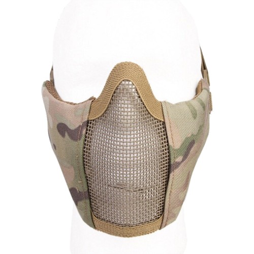 EMERSONGEAR MASCHERA MEZZO VISO CON RETE IN METALLO MULTICAM (BD-6644MC)