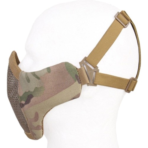 EMERSONGEAR MASCHERA MEZZO VISO CON RETE IN METALLO MULTICAM (BD-6644MC)