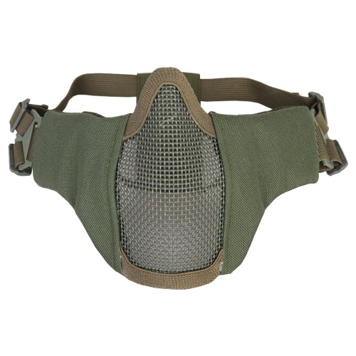 EMERSONGEAR MASCHERA MEZZO VISO CON RETE IN METALLO OLIVE DRAB (BD-6644OD)