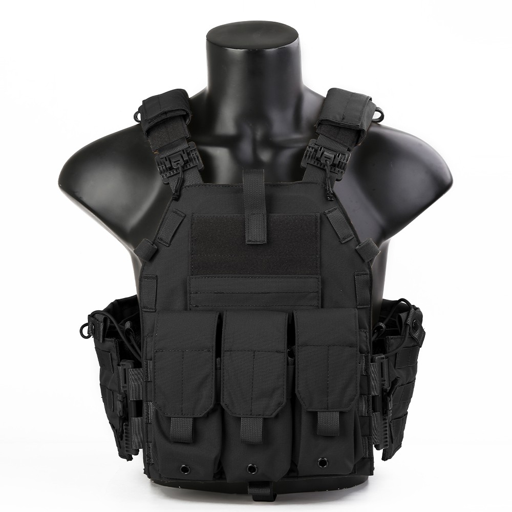 EMERSONGEAR PLATE CARRIER CON SGANCIO RAPIDO NERO (EM7405B)