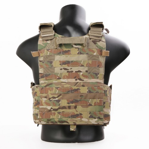 EMERSONGEAR PLATE CARRIER CON SGANCIO RAPIDO MULTICAM (EM7405MC)