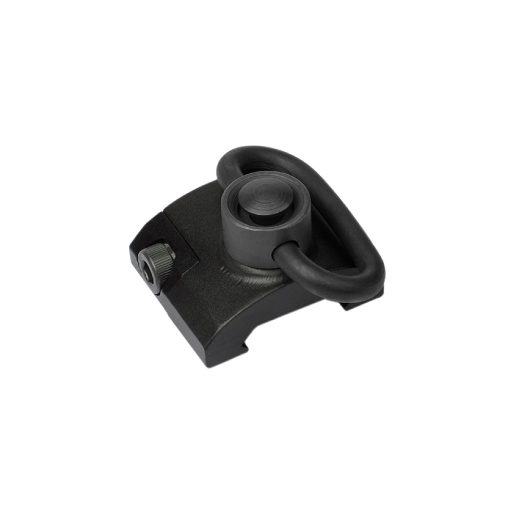 ELEMENT ANELLO CINGHIA CON ATTACCO PER SLITTE 20MM NERO (EL-EX250B)