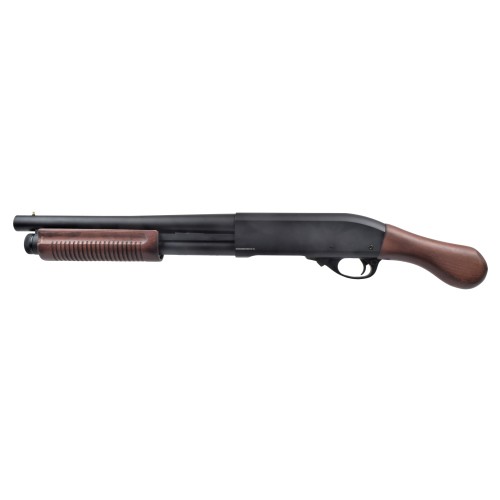 GOLDEN EAGLE PUMP ACTION GAS RIFLE SHORT REAL WOOD (GE-M870SW)