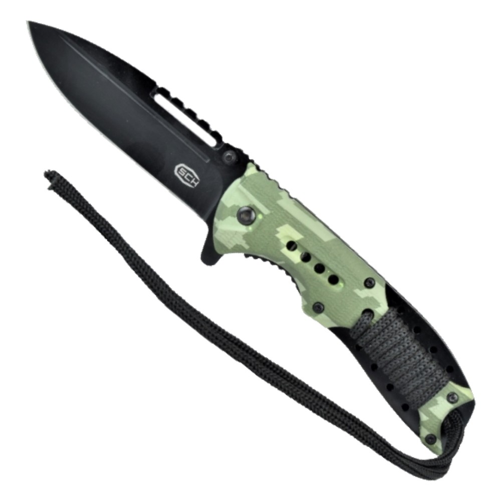 SCK SPRING ASSISTED FOLDABLE POCKET KNIFE (CW-K21B)