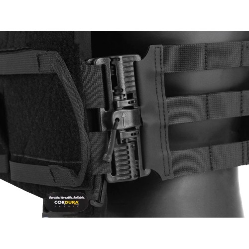 EMERSONGEAR BLUE LABEL QUICK DETACH JUMPER PLATE CARRIER 2.0 BLACK (EMB7403B)