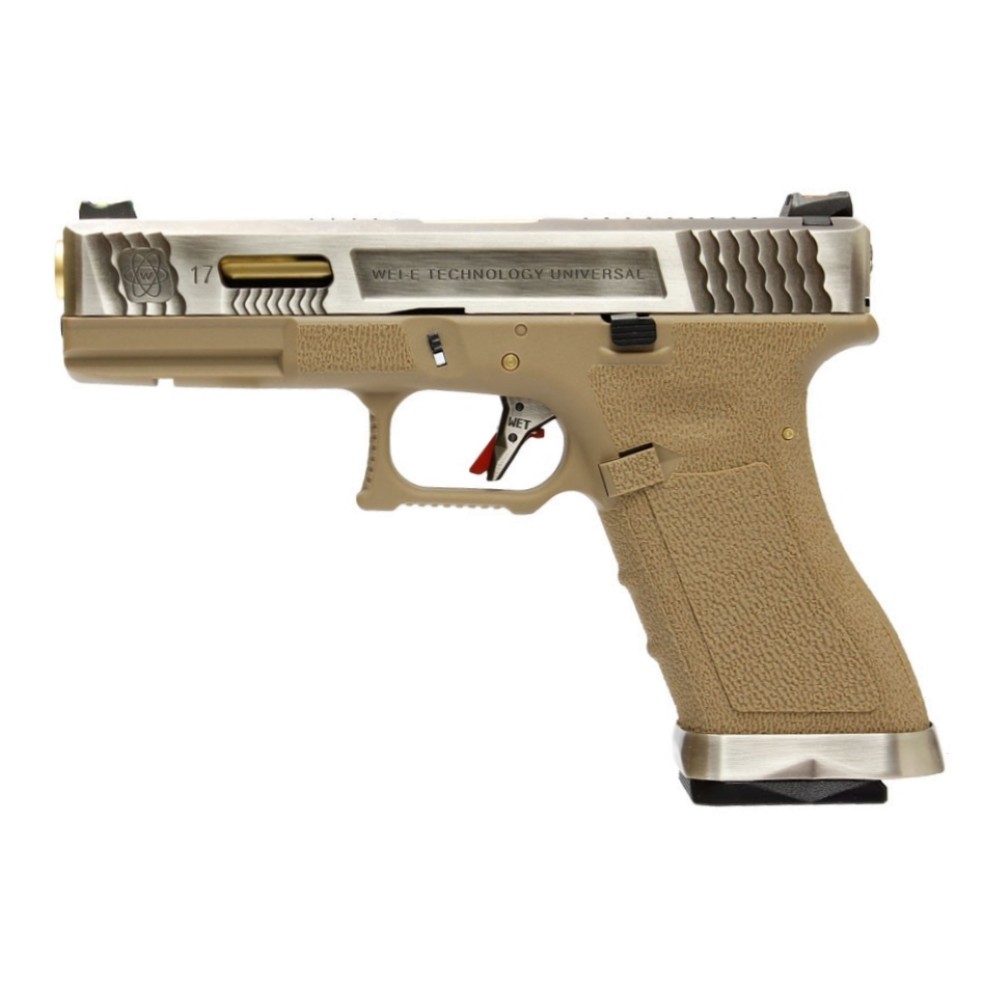 WE GAS PISTOL G17 FORCE SERIES T4 (WG01WET-4)