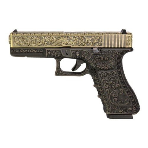 WE GAS PISTOL G17 CLASSIC FLORAL PATTERN (WG01FB)