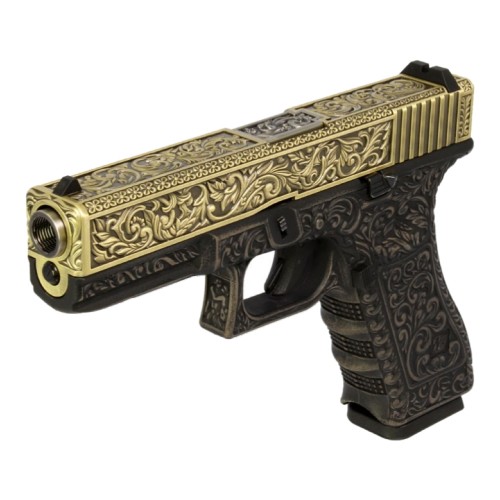 WE GAS PISTOL G-17 CLASSIC FLORAL PATTERN (WG01FB)