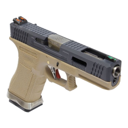 WE GAS PISTOL G-18 FORCE SERIES T2 (WG02WET-2)