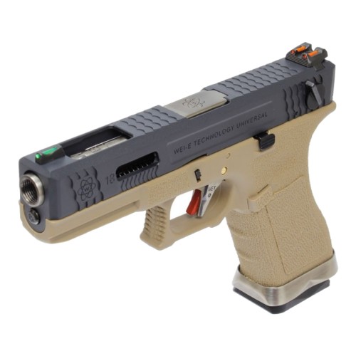 WE GAS PISTOL G-18 FORCE SERIES T2 (WG02WET-2)
