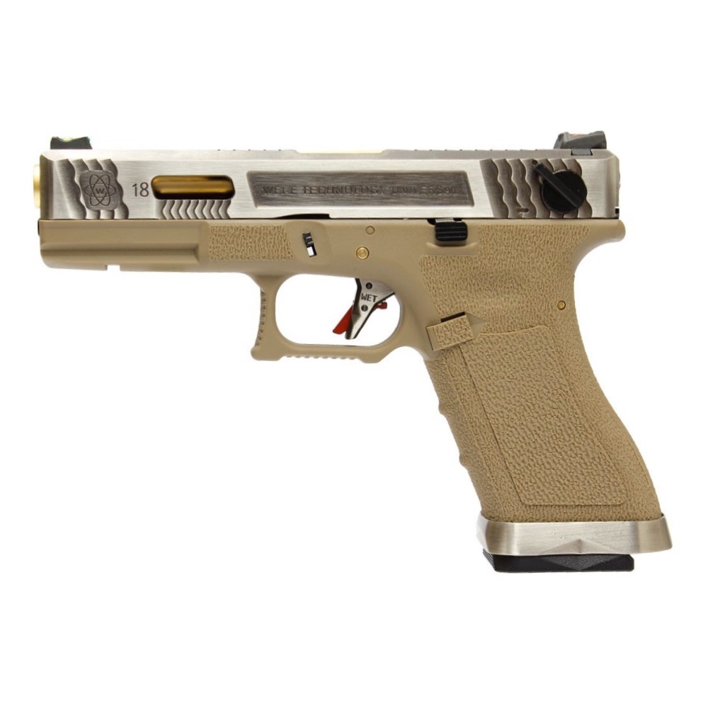 WE GAS PISTOL G18 FORCE SERIES T4 (WG02WET-4)