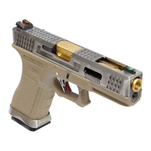 WE PISTOLA A GAS G18 FORCE SERIES T4 (WG02WET-4)