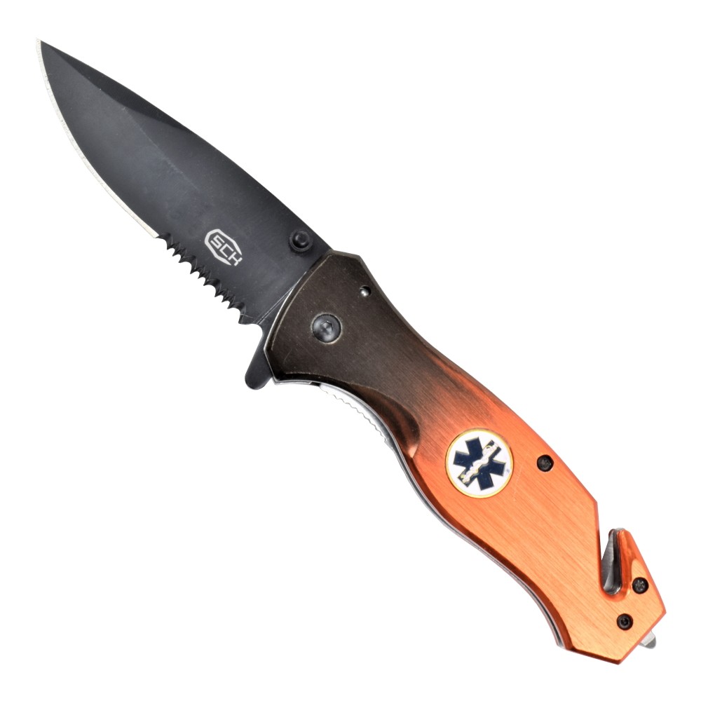 SCK SPRING ASSISTED POCKET FOLDING KNIFE (CWK72) Jolly Softair