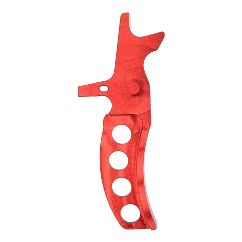 RETROARMS GRILLETTO CNC AR15 TIPO D ROSSO (RA-6770)