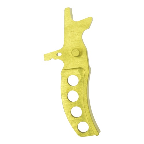 RETROARMS CNC TRIGGER AR15 TYPE D YELLOW (RA-6818)