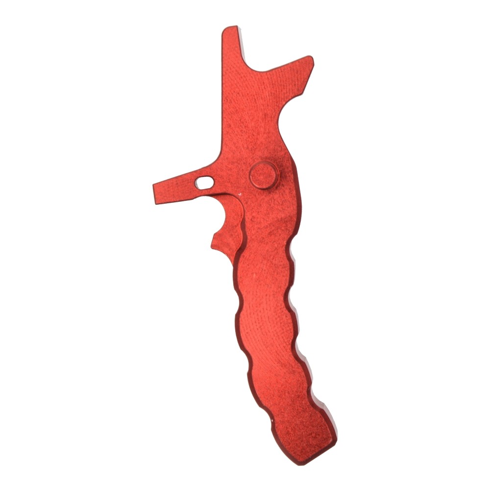 RETROARMS GRILLETTO CNC AR15 TIPO F ROSSO (RA-6927)