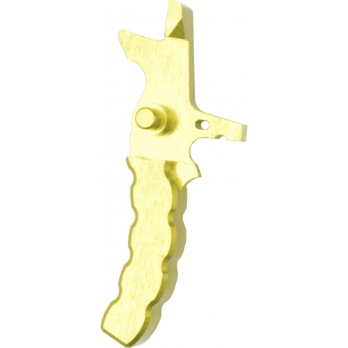 RETROARMS CNC TRIGGER AR15 TYPE F YELLOW (RA-6933)