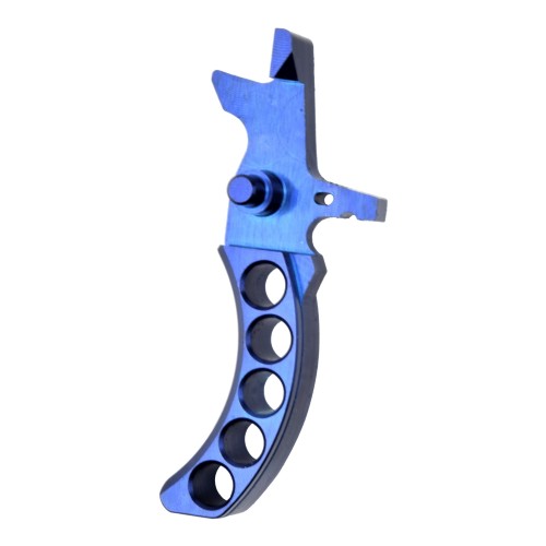 RETROARMS GRILLETTO CNC AR15 TIPO G BLU (RA-6940)