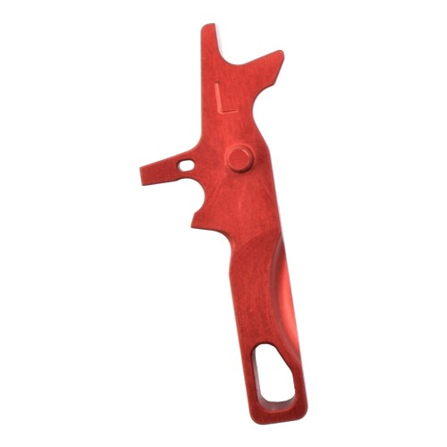 RETROARMS GRILLETTO CNC AR15 TIPO L ROSSO (RA-7461)