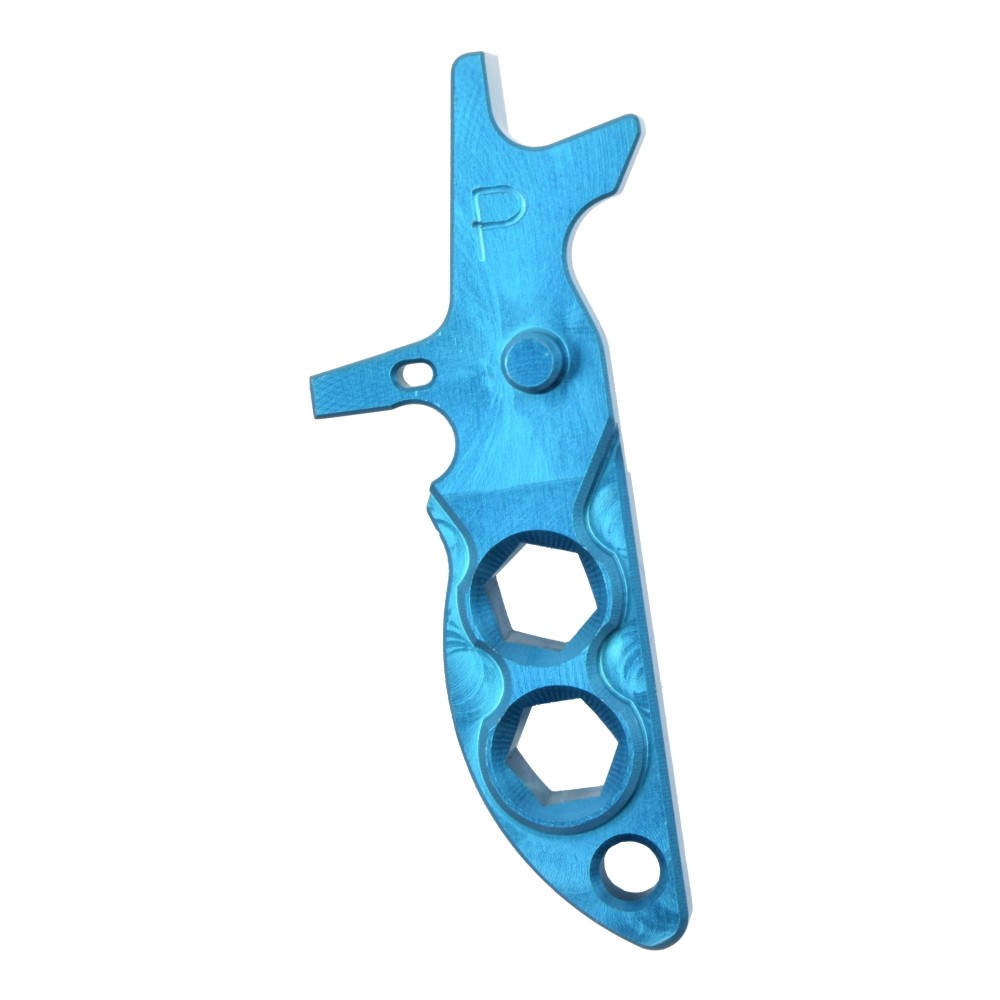 RETROARMS CNC TRIGGER AR15 TYPE P BLUE (RA-7492)