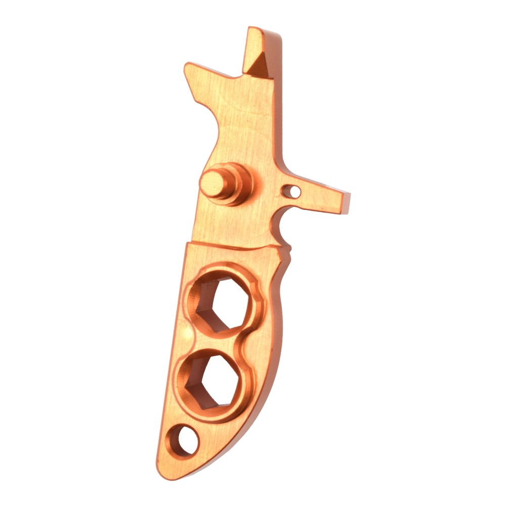 RETROARMS CNC TRIGGER AR15 TYPE P ORANGE (RA-7493) | Jolly Softair