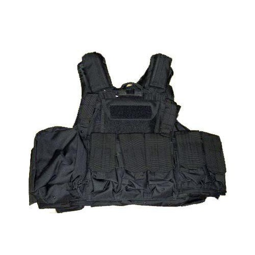 ROYAL TACTICAL VEST BLACK (V1026B)