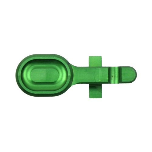 RETROARMS CNC BOLT CATCH AR15 TYPE A GREEN (RA-6606)