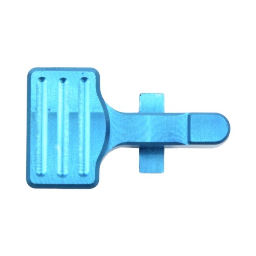 RETROARMS CNC BOLT CATCH AR15 TYPE B LIGHT BLUE (RA-6867)