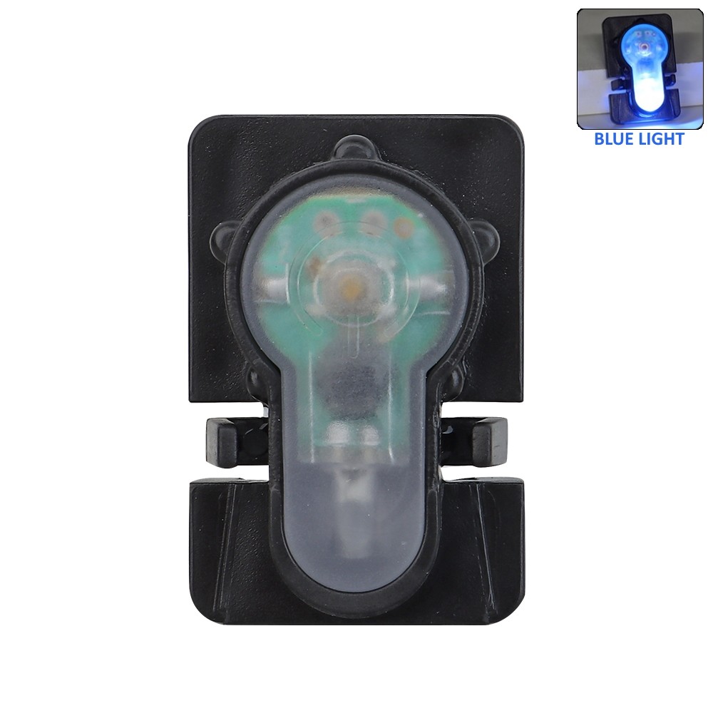 WOSPORT SIGNAL LIGHT BLUE FOR RAILS WITH BLACK FRAME (WO-LT03BB)