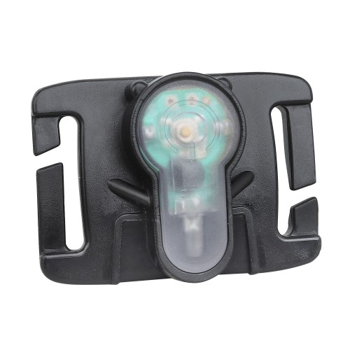 WOSPORT SIGNAL LIGHT BLUE FOR MOLLE SYSTEM WITH BLACK FRAME (WO-LT06BB)