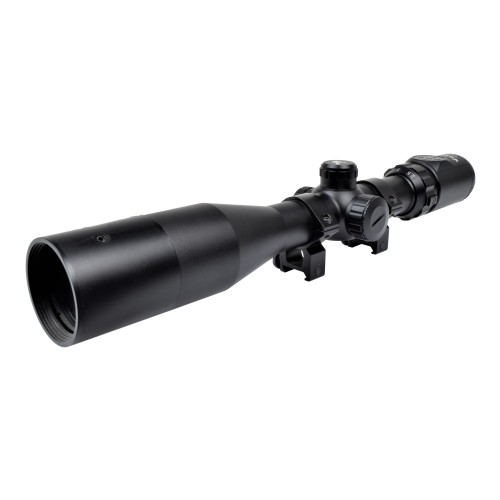 JS-TACTICAL SCOPE 2.5X - 10X ZOOM 42mm LENS WITH RED LASER (JS-2 5-10X42)