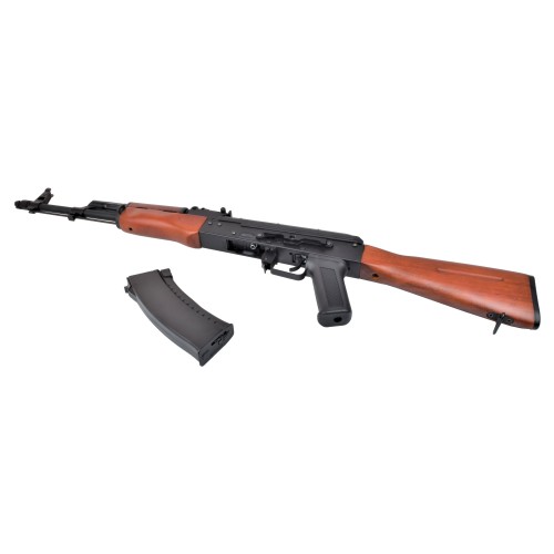 D|BOYS ELECTRIC RIFLE AK-74 REAL WOOD (4783W)