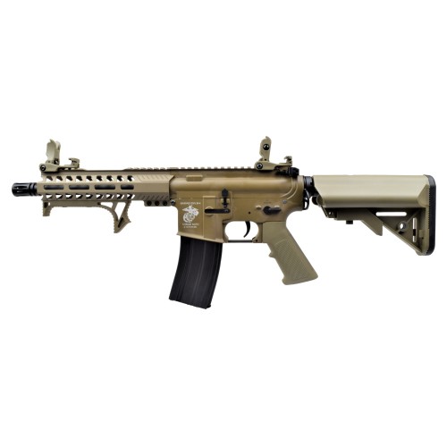 D|BOYS ELECTRIC RIFLE M4 8" METAL VERSION DARK EARTH (7301M-T)