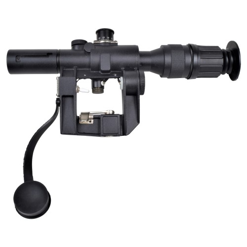 JS-TACTICAL SCOPE ZOOM 4X LENS 26MM SVD/AK MOUNT (JS-4X26SVD)