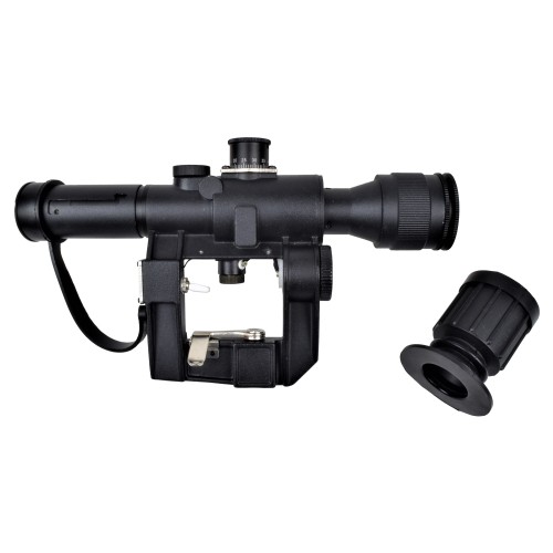 JS-TACTICAL SCOPE ZOOM 4X LENS 26MM SVD/AK MOUNT (JS-4X26SVD)