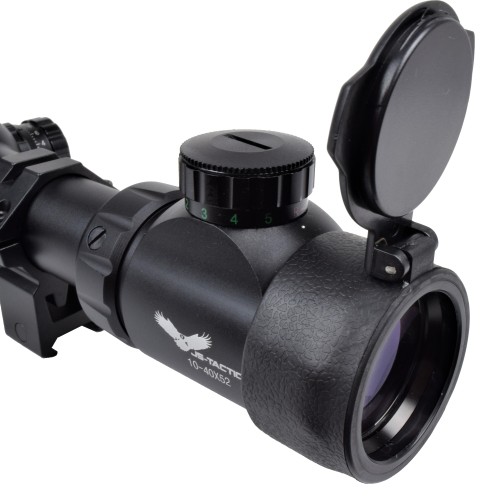 JS-TACTICAL SCOPE 10X-40X ZOOM 52MM LENS BLACK (JS-SF10-40X52)