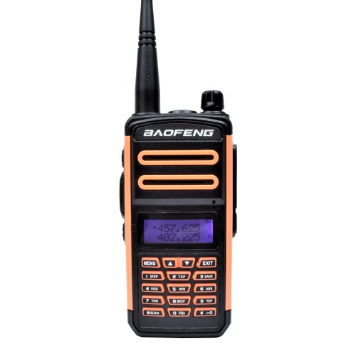 BAOFENG RICETRASMITTENTE DUAL BAND VHF/UHF FM UPGRADED VERSION ARANCIONE (BF-UV5PLUS)