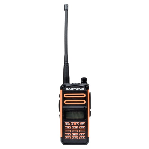 BAOFENG RICETRASMITTENTE DUAL BAND VHF/UHF FM UPGRADED VERSION ARANCIONE (BF-UV5PLUS)