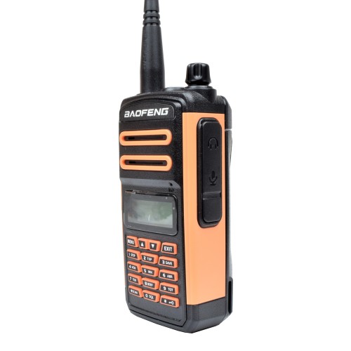 BAOFENG RICETRASMITTENTE DUAL BAND VHF/UHF FM UPGRADED VERSION ARANCIONE (BF-UV5PLUS)