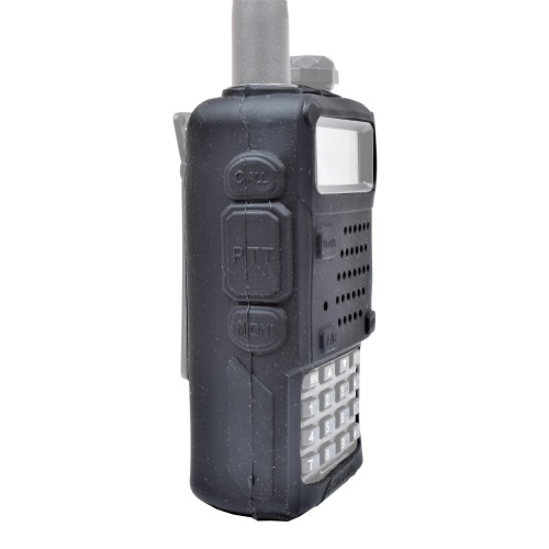 BAOFENG CUSTODIA IN GOMMA PER RADIO UV-5R NERA (BF-CASEBLACK)