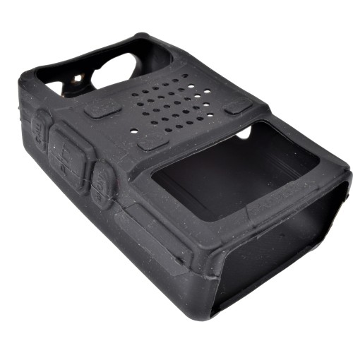 BAOFENG CUSTODIA IN GOMMA PER RADIO UV-5R NERA (BF-CASEBLACK)