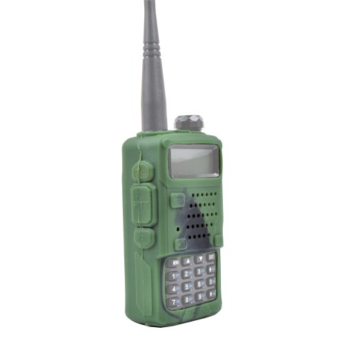 BAOFENG CUSTODIA IN GOMMA PER RADIO UV-5R CAMO (BF-CASECAMO)