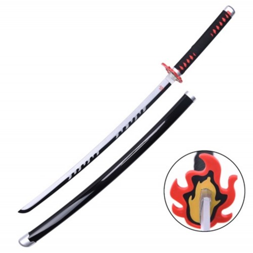 KATANA ORNAMENTALE CON LAMA IN BAMBOO (ZS666-WOOD)