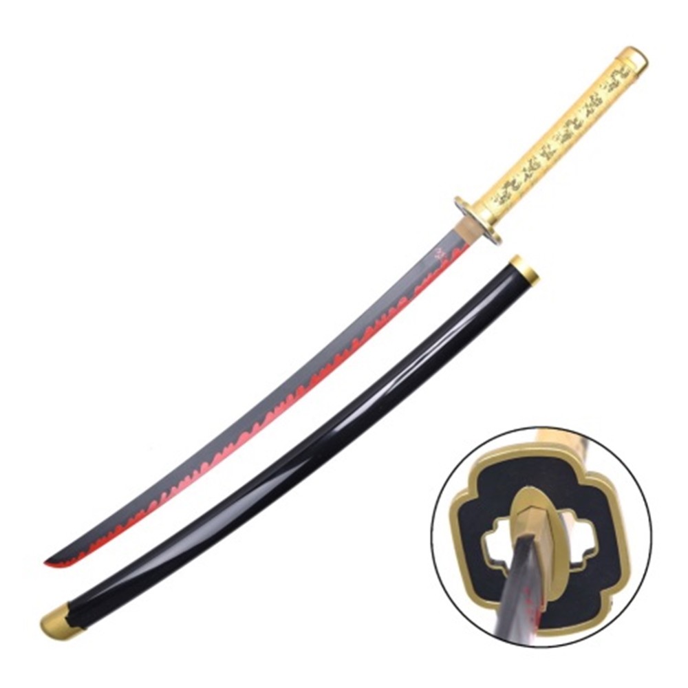 KATANA ORNAMENTALE CON LAMA IN BAMBOO (ZS672-WOOD)