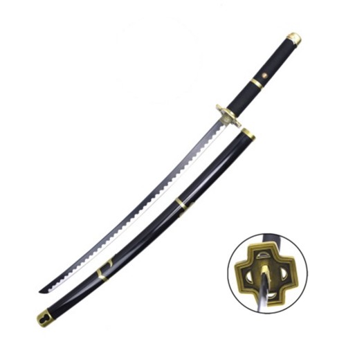 ORNAMENTAL KATANA WITH BAMBOO BLADE (ZS510-WOOD)