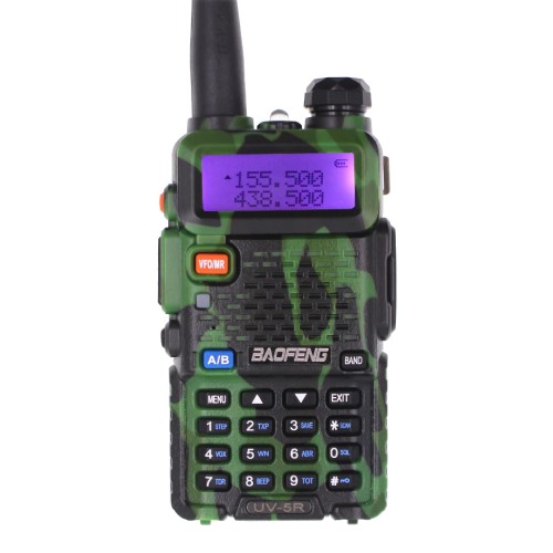 BAOFENG RICETRASMITTENTE DUAL BAND VHF/UHF FM CAMO (BF-UV5R-CAMO)