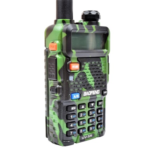 BAOFENG DUAL BAND VHF/UHF FM RADIO CAMO (BF-UV5R-CAMO)