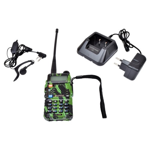 BAOFENG RICETRASMITTENTE DUAL BAND VHF/UHF FM CAMO (BF-UV5R-CAMO)