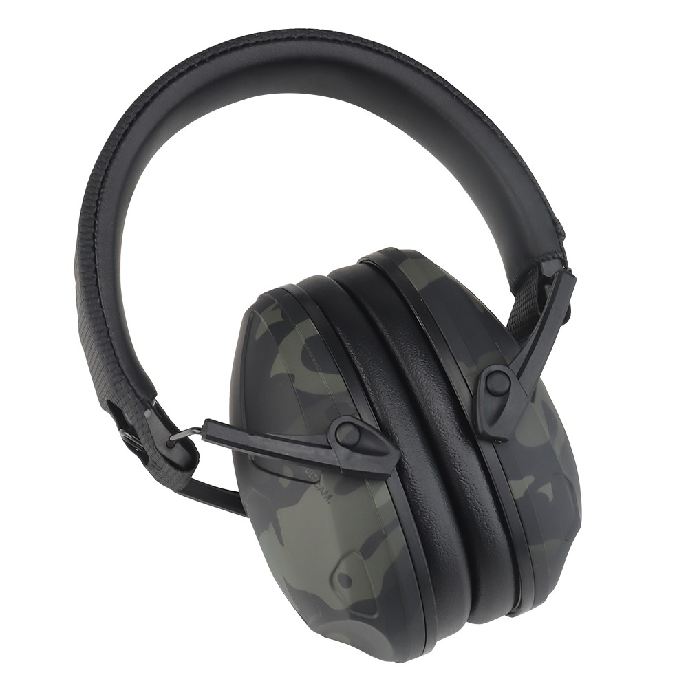 WOSPORT HEADSET WITH PASSIVE NOISE REDUCTION MULTICAM BLACK (WO-HD51BM)