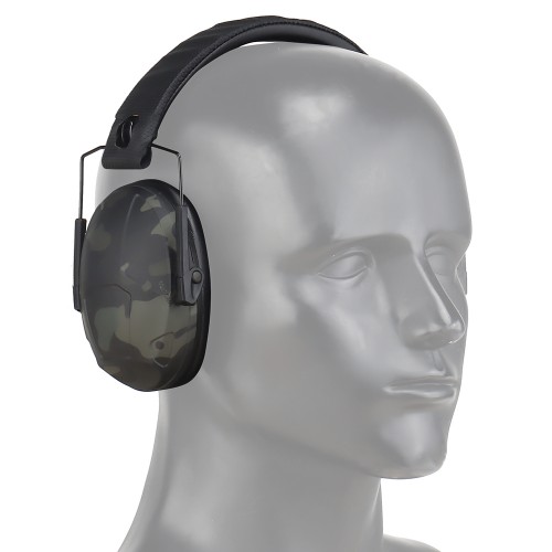 WOSPORT HEADSET WITH PASSIVE NOISE REDUCTION MULTICAM BLACK (WO-HD51BM)